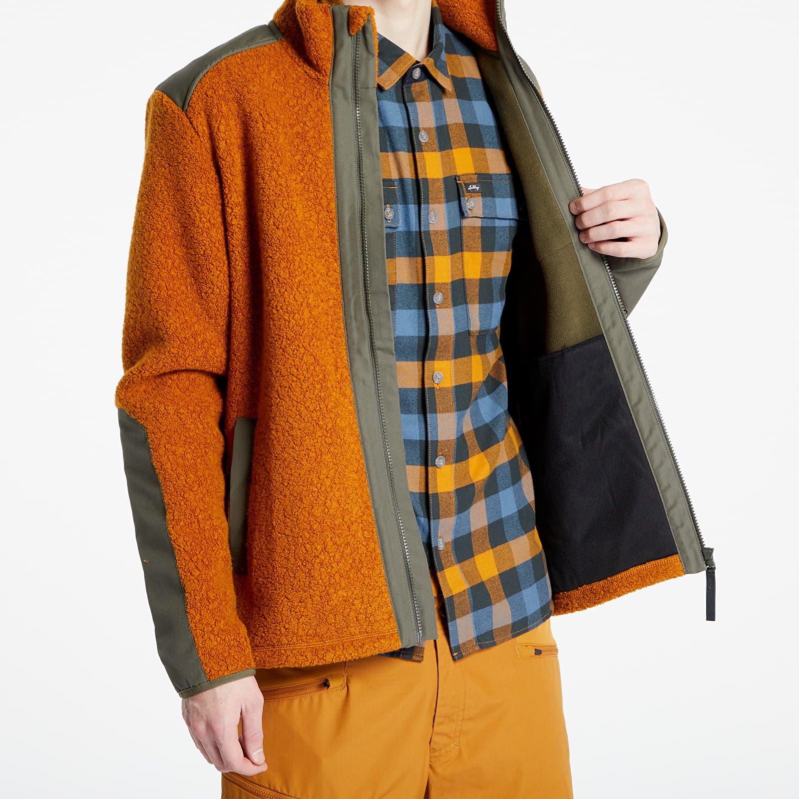Joped Lundhags Saruk Fleece Jacket Dark Gold