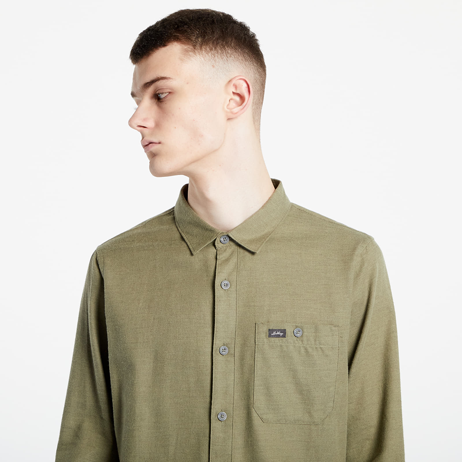 Overhemden Lundhags Ekren Solid Shirt Clover