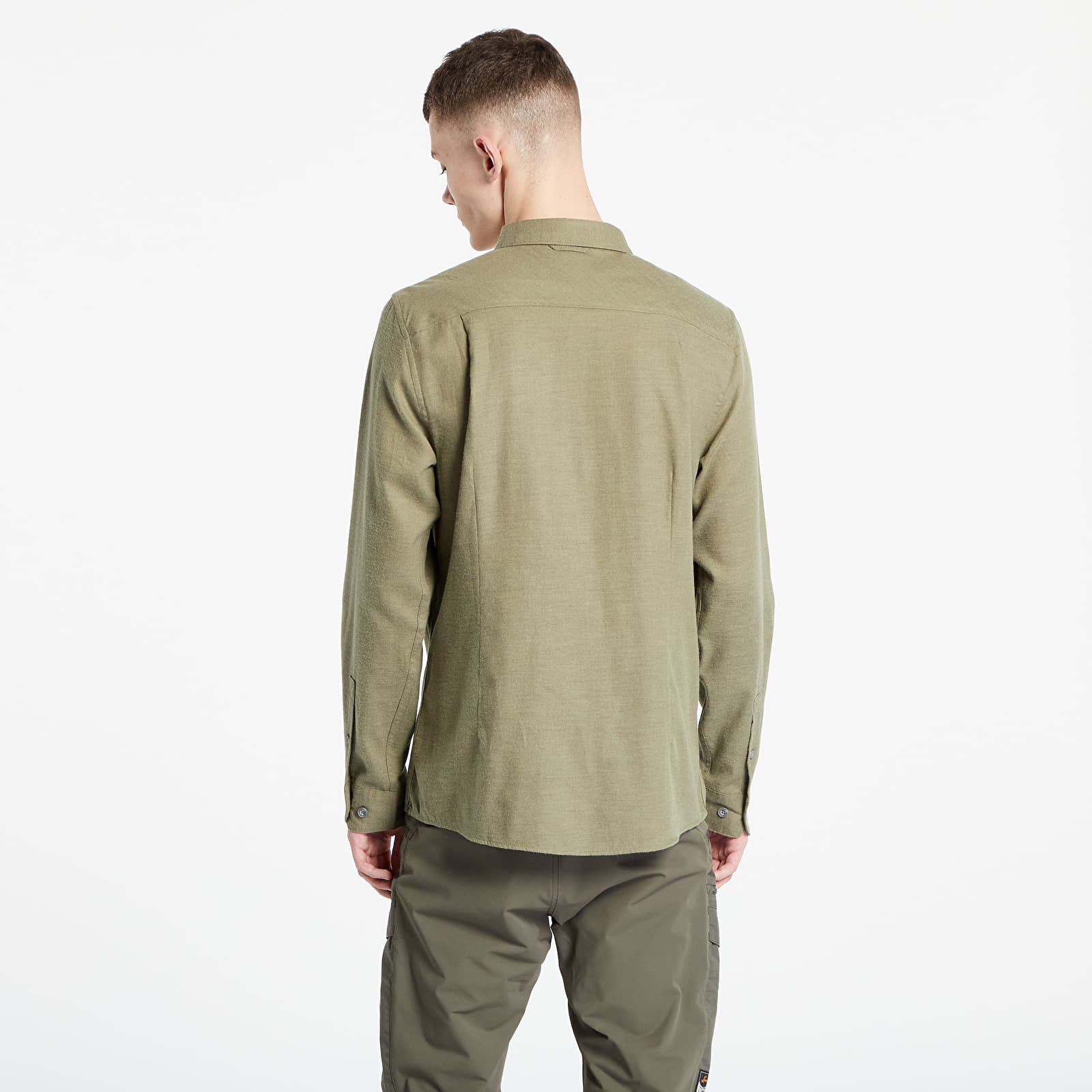 Overhemden Lundhags Ekren Solid Shirt Clover