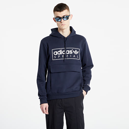 Sweatshirts adidas SPEZIAL Banktop Hoodie Night Navy | Footshop
