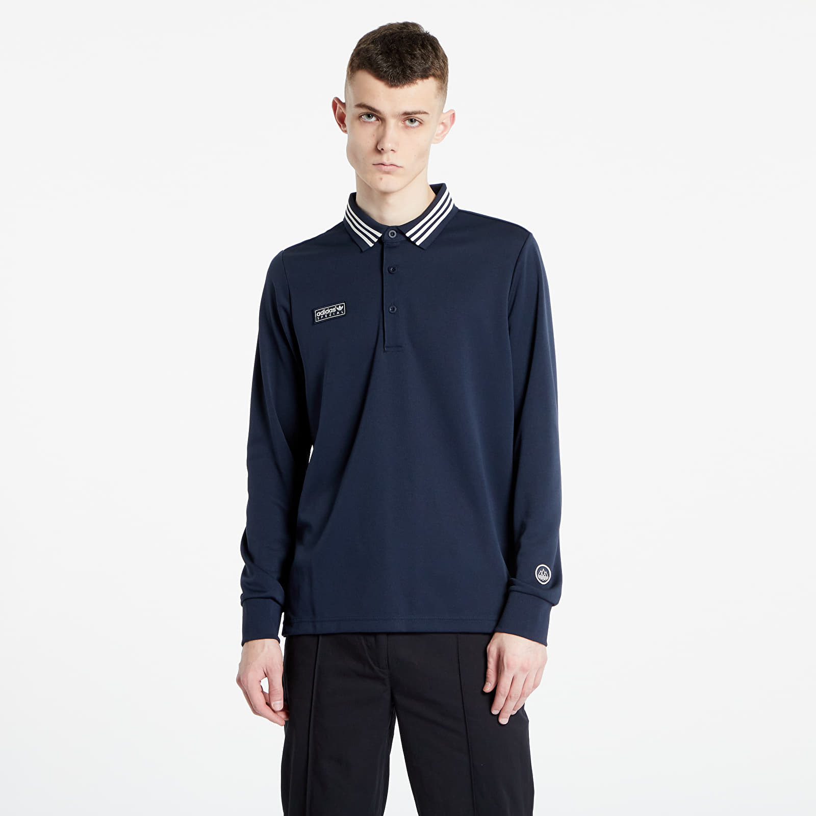 T-shirts adidas SPEZIAL Longsleeve Polo Night Navy