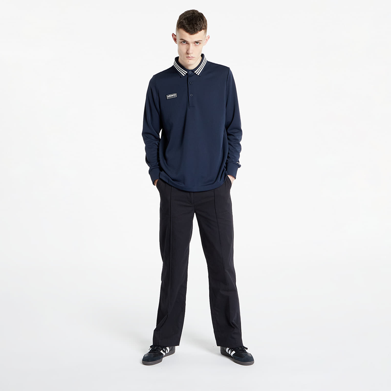 T-shirts adidas SPEZIAL Longsleeve Polo Night Navy