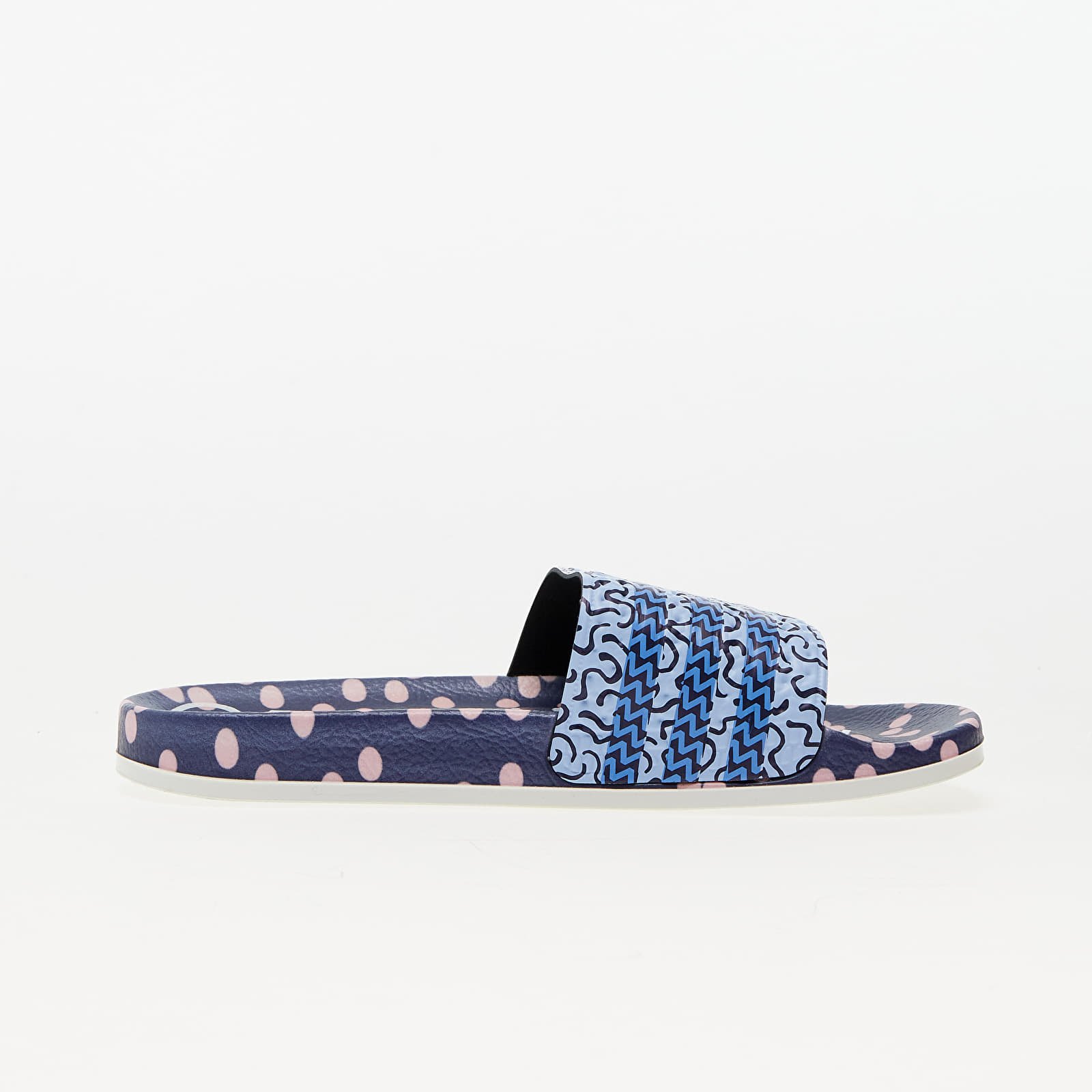 Damen Sneaker und Schuhe adidas Adilette W Collegiate Navy/ Glow Blue/ Real Blue