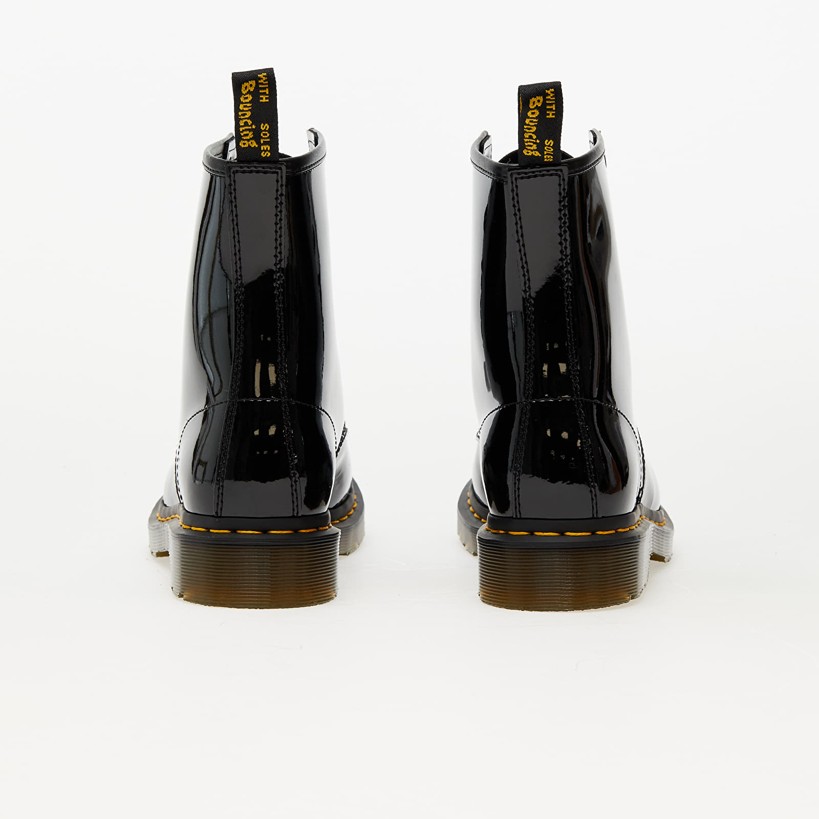 Frauen Dr. Martens 1460 Patent Leather Lace Up Boots Black