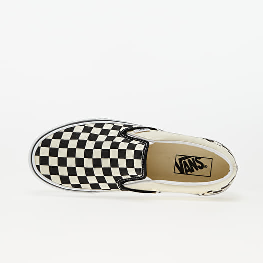 Men's shoes Vans Classic Slip-On Platform Black And White Checkerboard/  White | Footshop