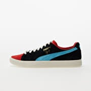 Puma clyde deals red black
