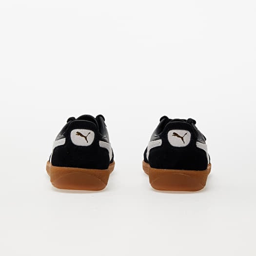 All black leather puma shoes clearance
