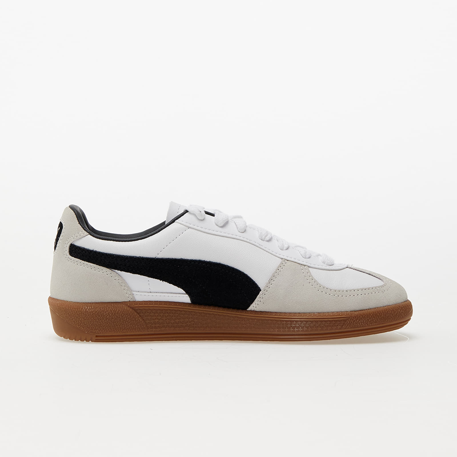 Men's shoes Puma Palermo Leather Puma White-Vapor Gray-Gum