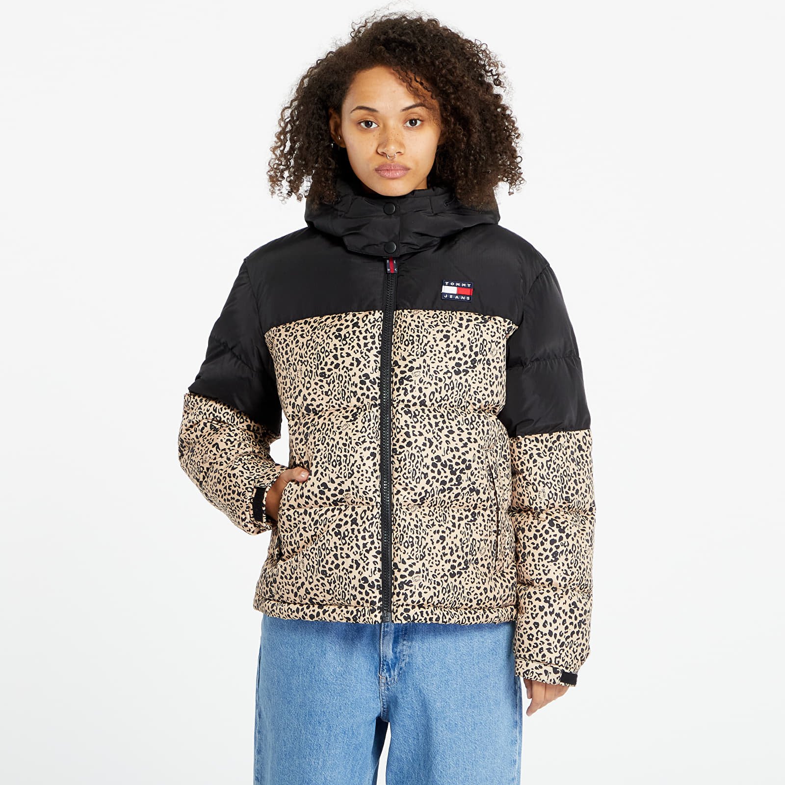 Bundy Tommy Jeans Leo Alaska Puffer Beige