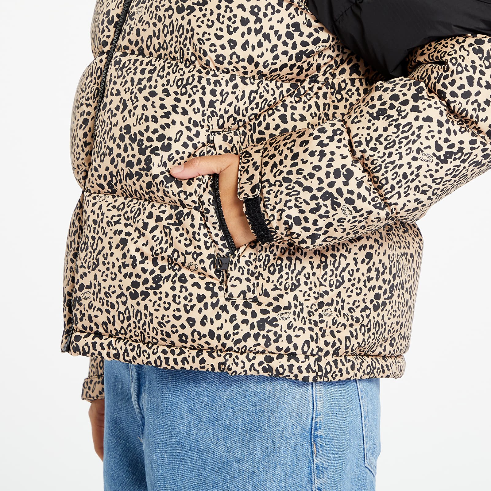 Bundy Tommy Jeans Leo Alaska Puffer Beige