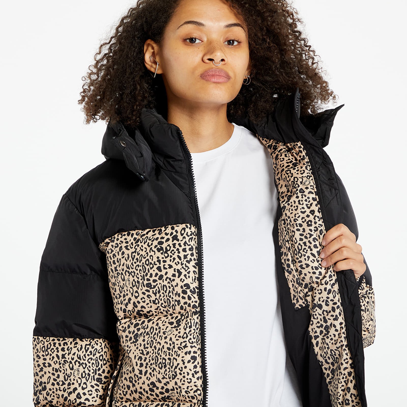 Jacken Tommy Jeans Leo Alaska Puffer Beige