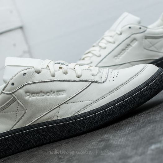 Men s shoes Reebok Club C 85 NP Chalk Black Footshop