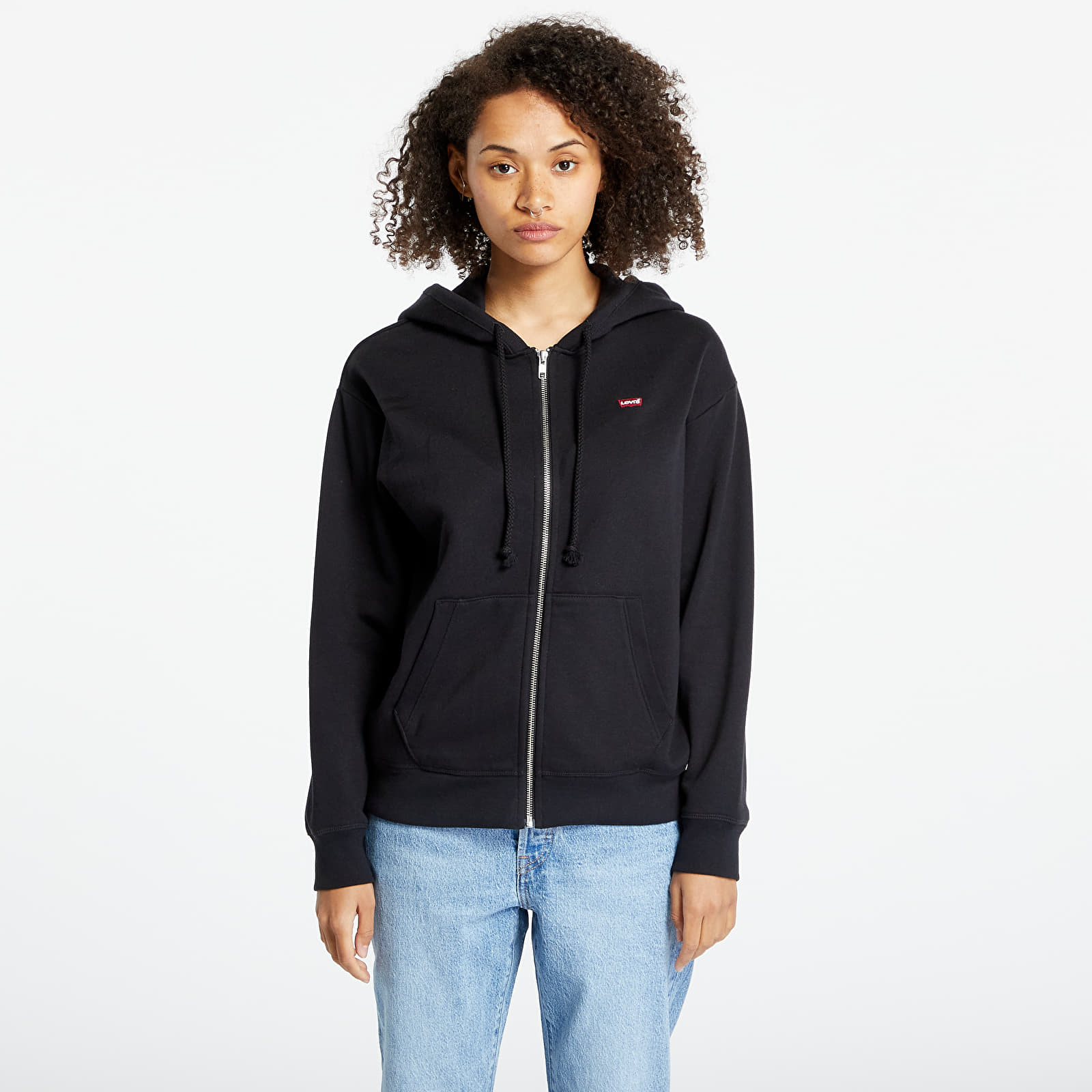 Black levis hoodie women's clearance