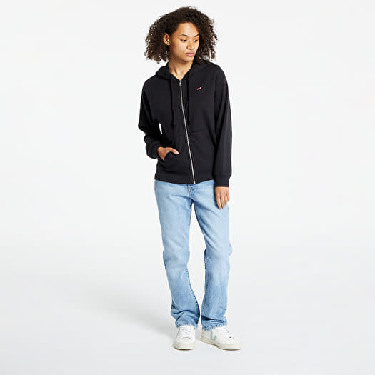 Hoodies and sweatshirts Levi s Standard Zip Hoodie Black Footshop