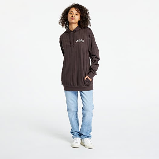 Hoodies and sweatshirts New Era Heritage Pinstripe Oversized Hoodie UNISEX Nfl Brown Suede Black Footshop