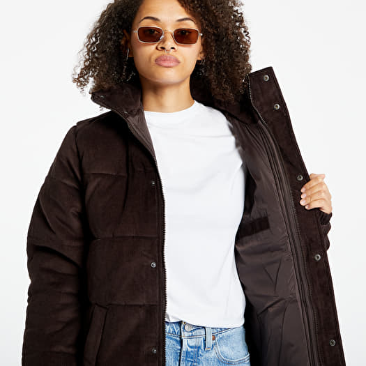 Suede puffer jacket best sale
