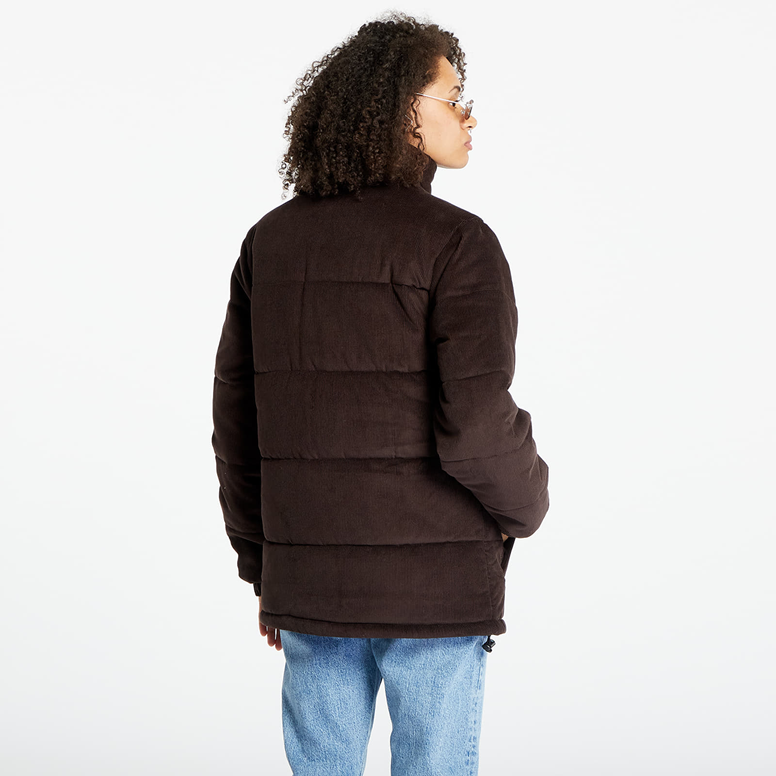 Jakne New Era New York Yankees MLB Brown Puffer Jacket UNISEX Nfl Brown Suede/ White
