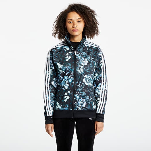 adidas Flower Firebird Track Top Black Multicolor Footshop