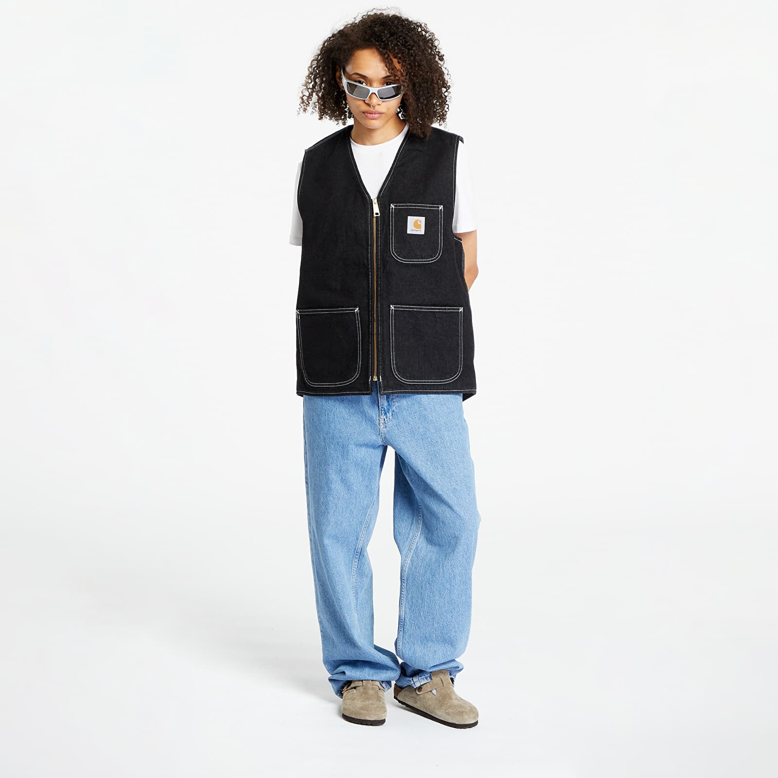 Vests Carhartt WIP Chore Vest Black | Footshop