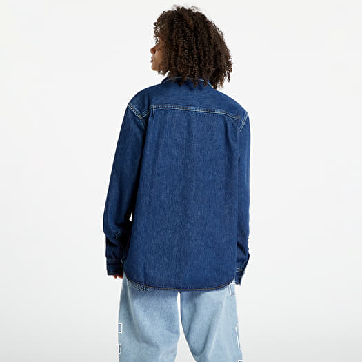 Carhartt WIP Manny Shirt Jacket Blue Stone Washed | Footshop
