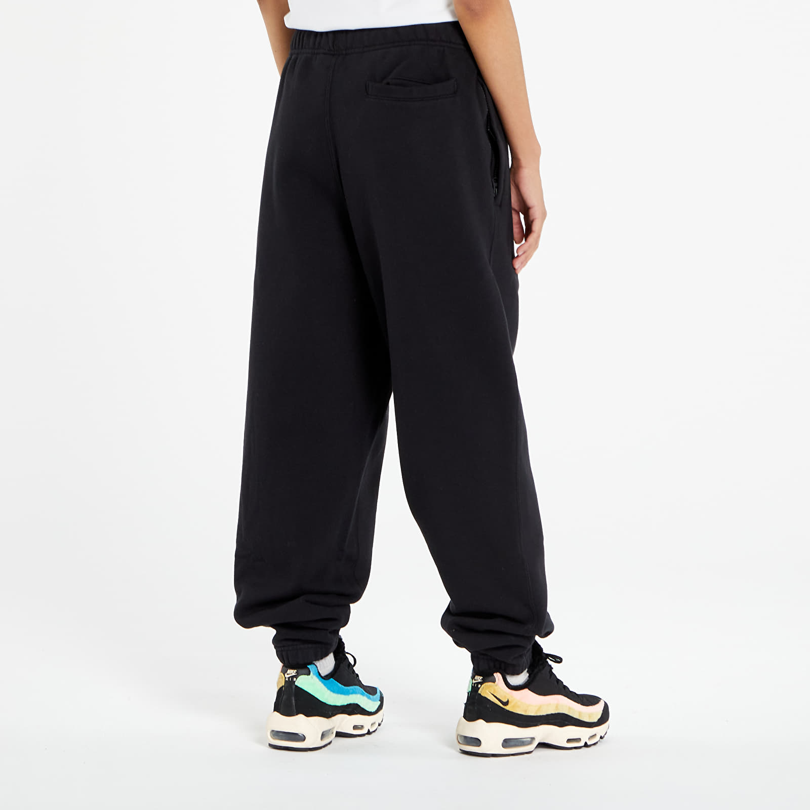 Pantaloni și blugi Nike x Stüssy Fleece Pant UNISEX Black