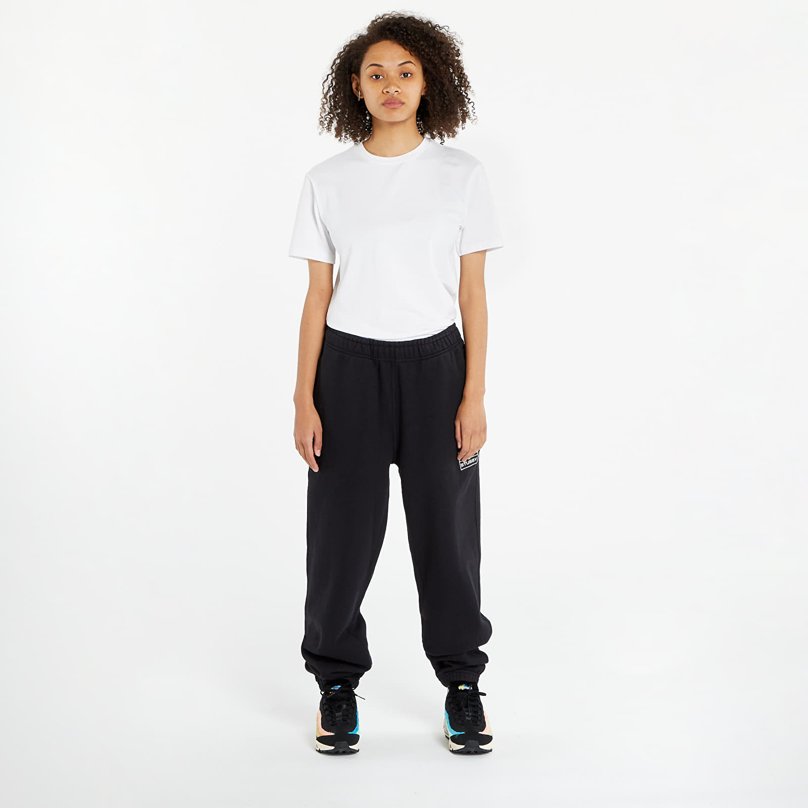 Pantaloni și blugi Nike x Stüssy Fleece Pant UNISEX Black