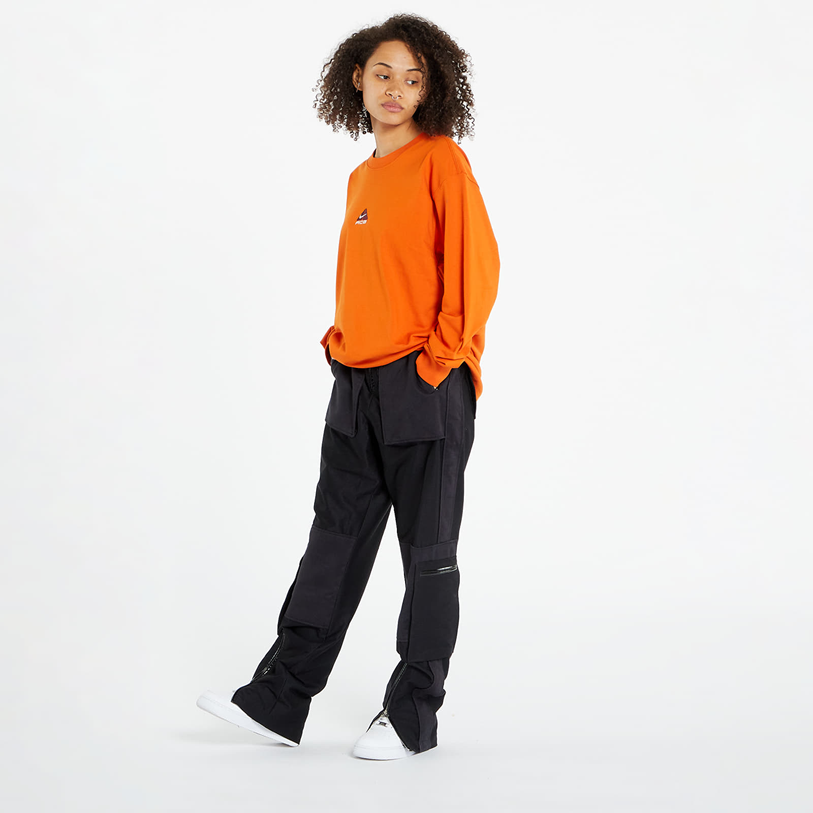 T-shirts Nike ACG "Lungs" Long-Sleeve T-Shirt Campfire Orange/ Summit White