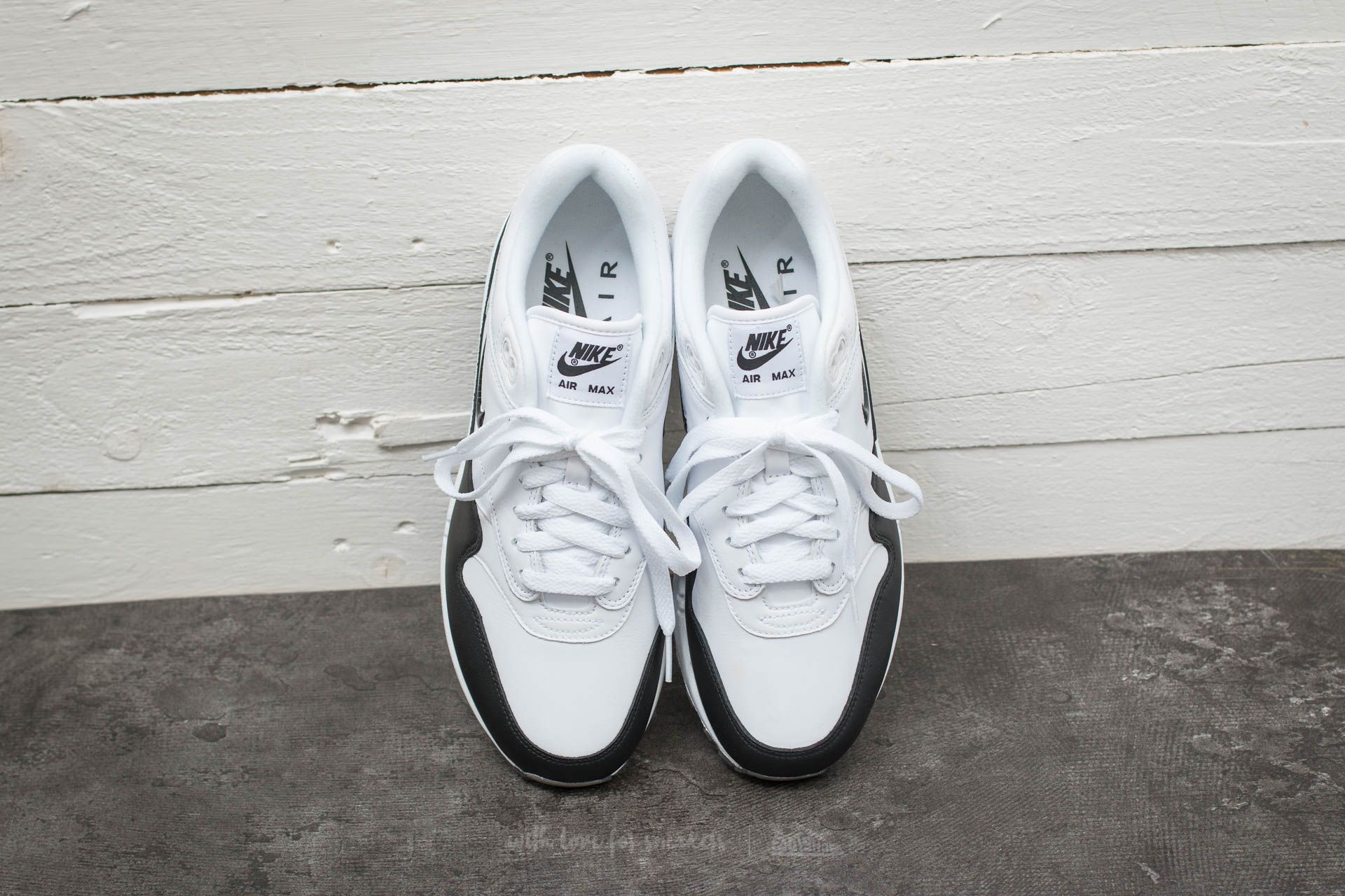 Men s shoes Nike Air Max 1 Premium SC Jewel White Black Black Footshop