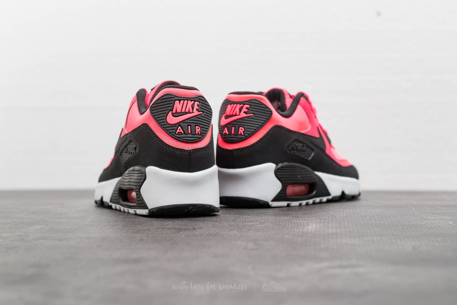 Dámske topánky a tenisky Nike Air Max 90 Mesh (GS) Racer Pink/ Black-White