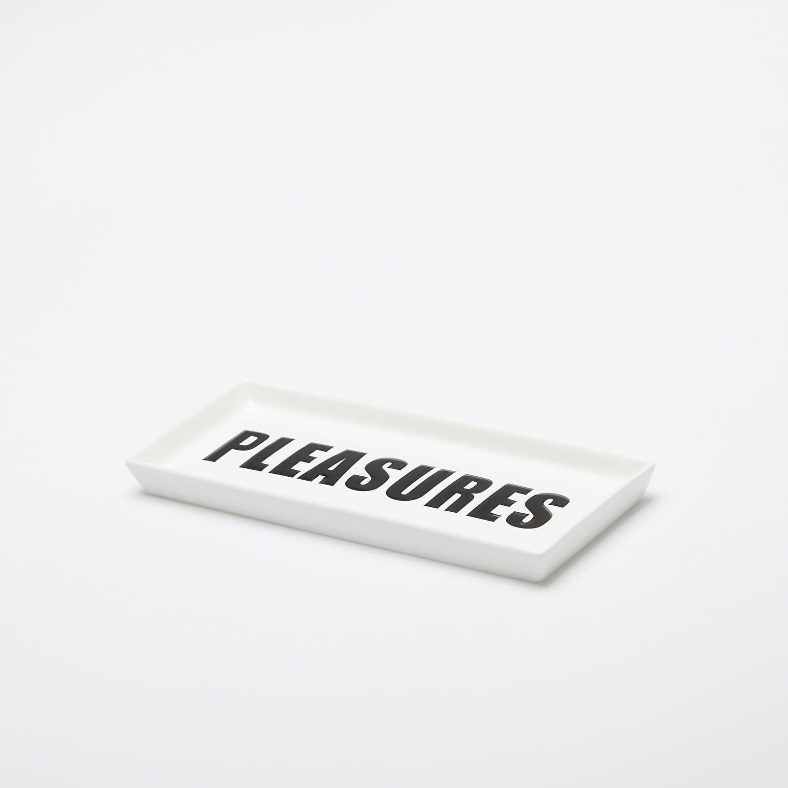 PLEASURES Pleasures Ceramic Tray White - 1 | YEO