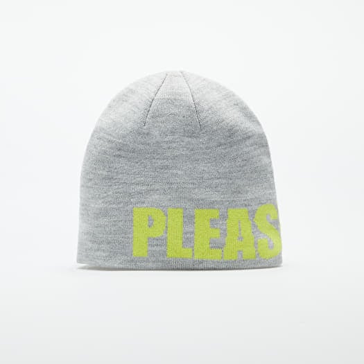 Čepice PLEASURES Ollie Skully Beanie Grey