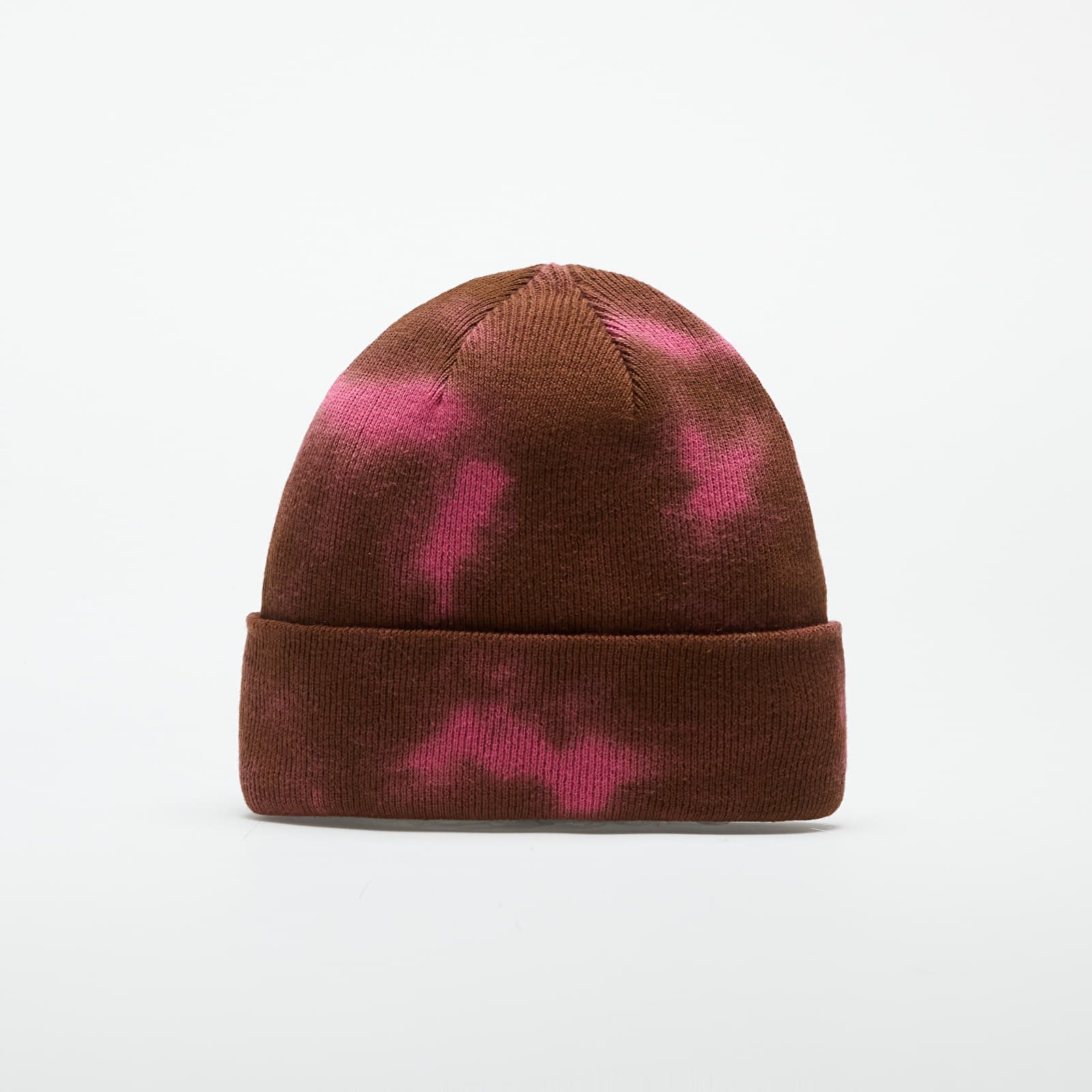 Hats PLEASURES Impact Dyed Beanie Brown/ Pink