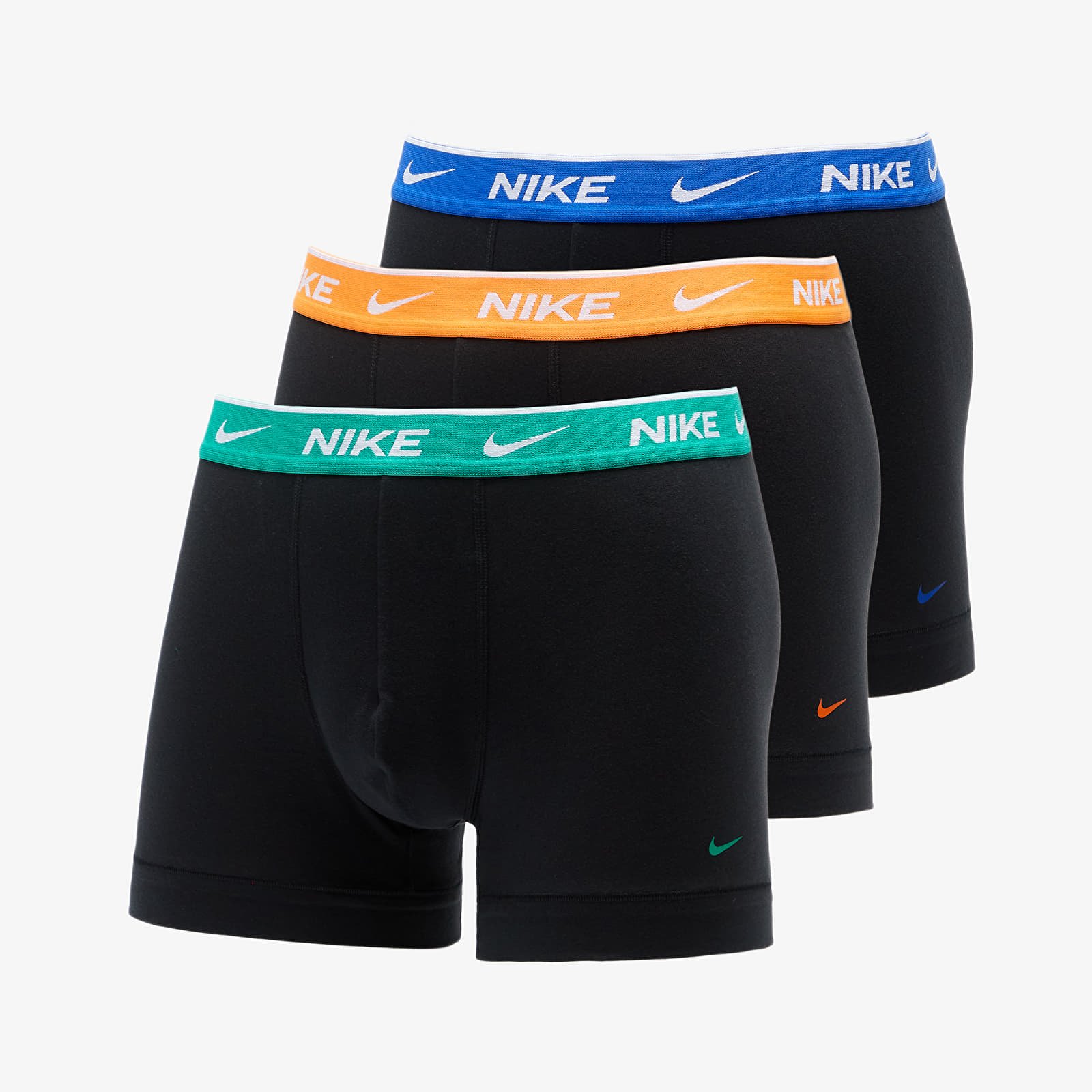 Boksarice Nike Dri-FIT Everyday Cotton Stretch Trunk 3-Pack Black