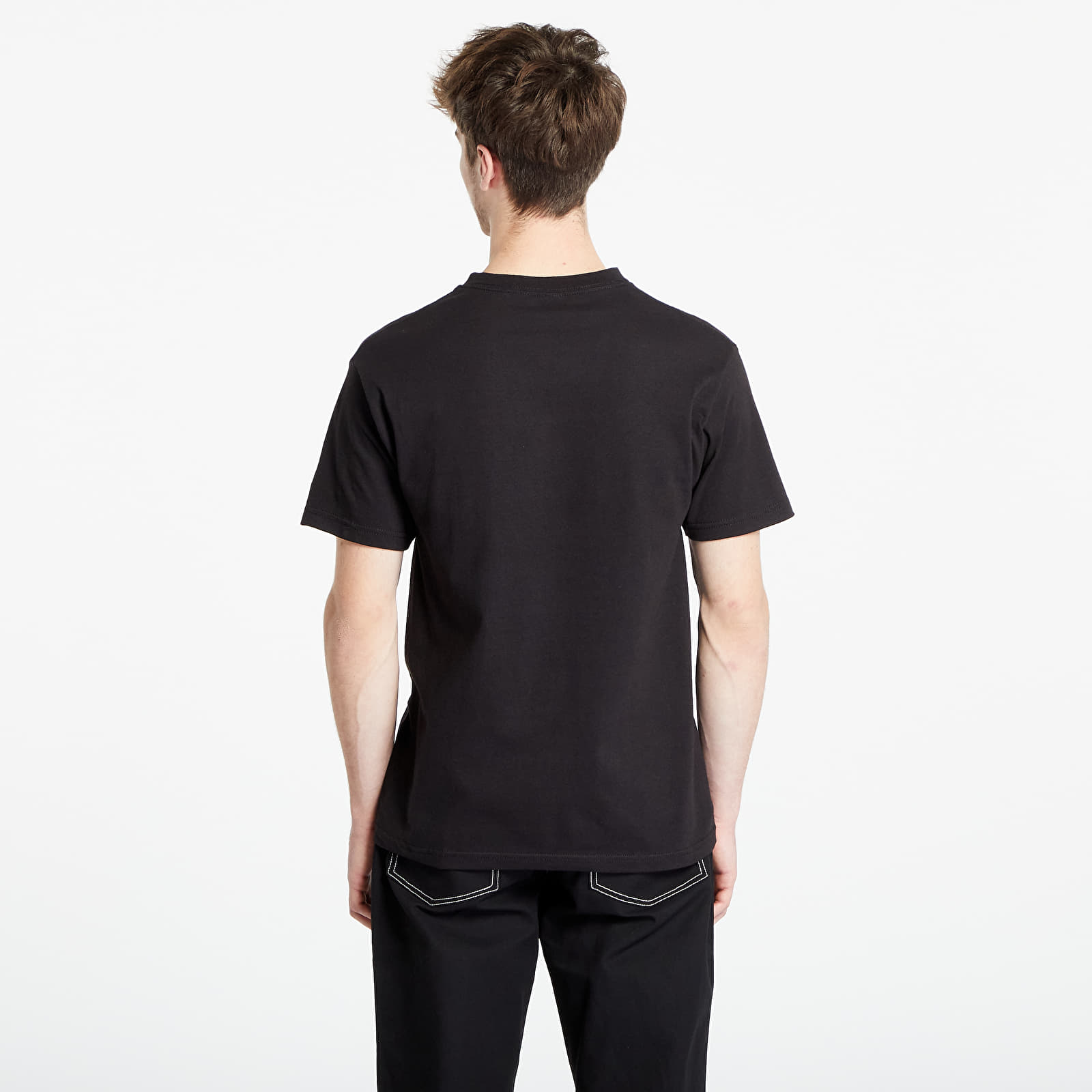 T shirts PLEASURES French Kiss T Shirt Black Footshop