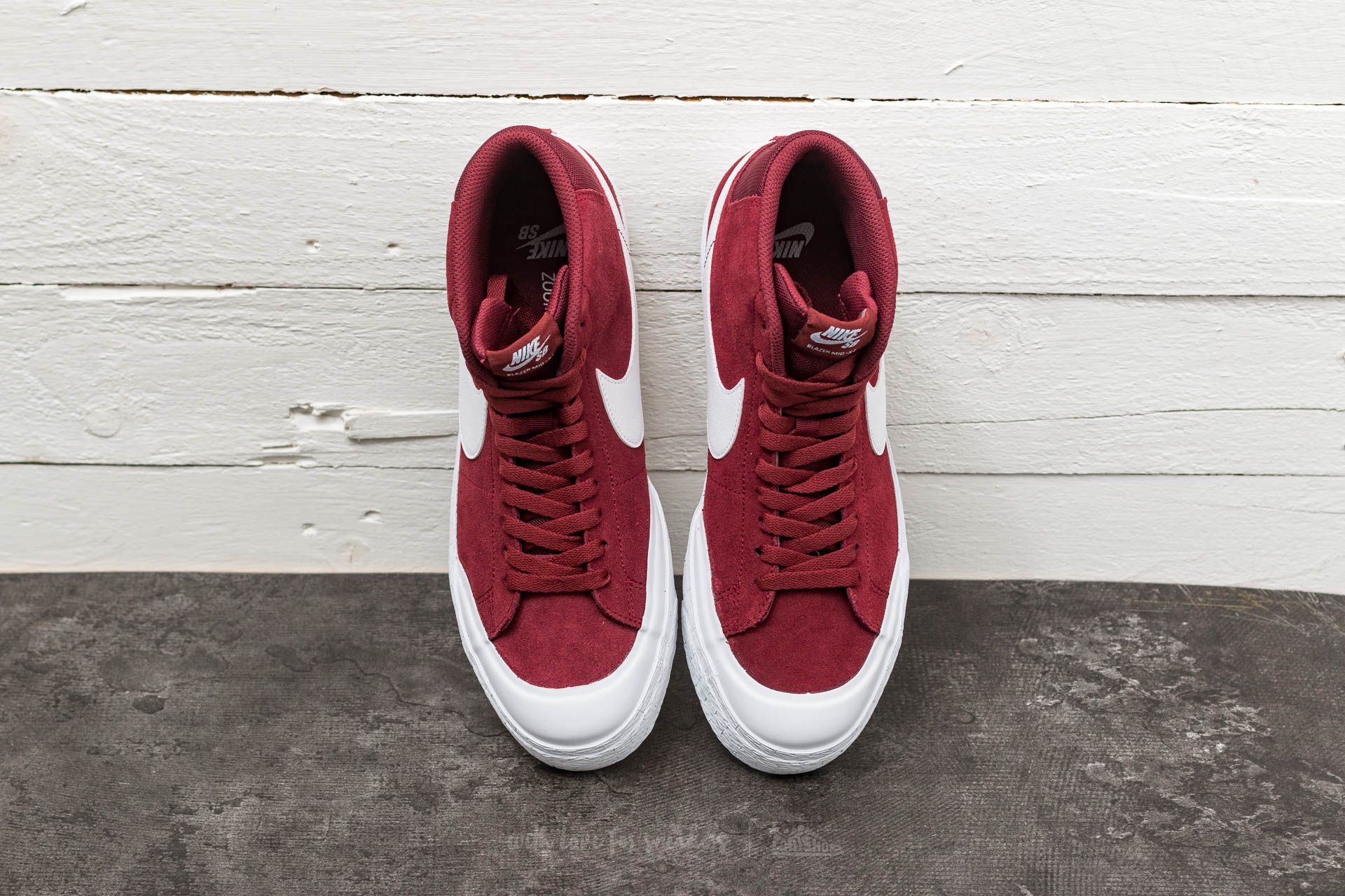 Scarpe uomo Nike SB Blazer Zoom Mid XT Dark Team Red/ White