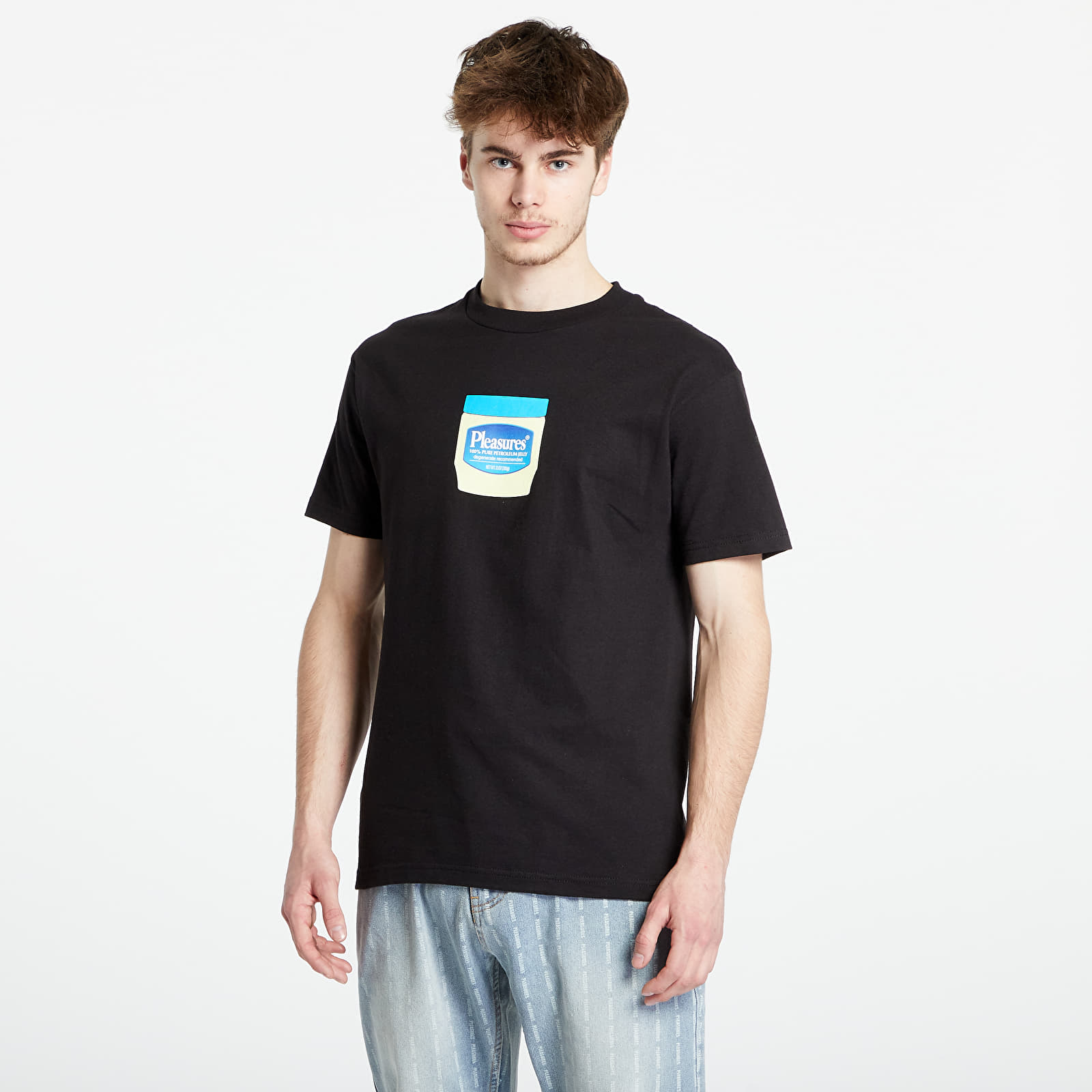 PLEASURES - jelly t-shirt black