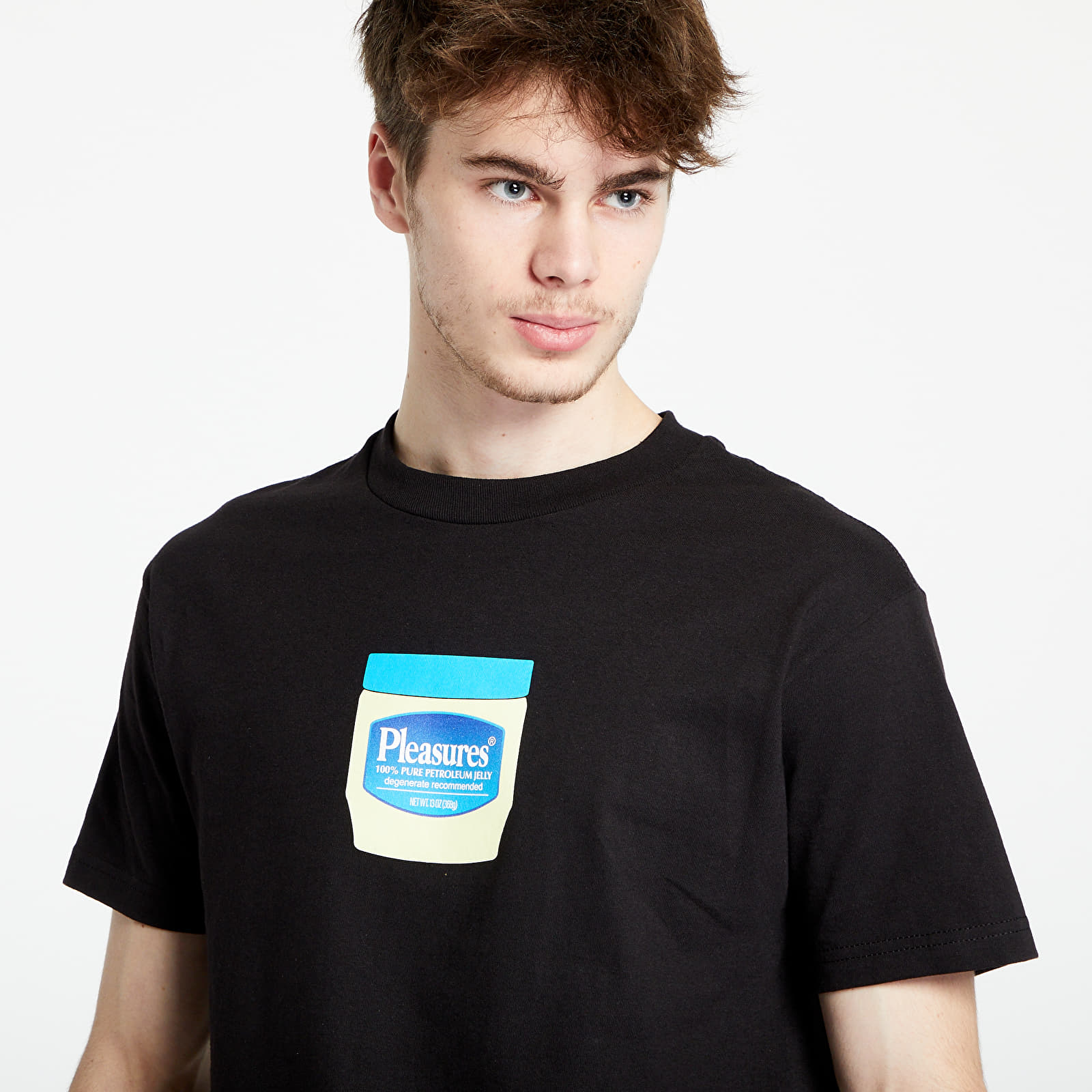T-Shirts PLEASURES Jelly T-Shirt Black
