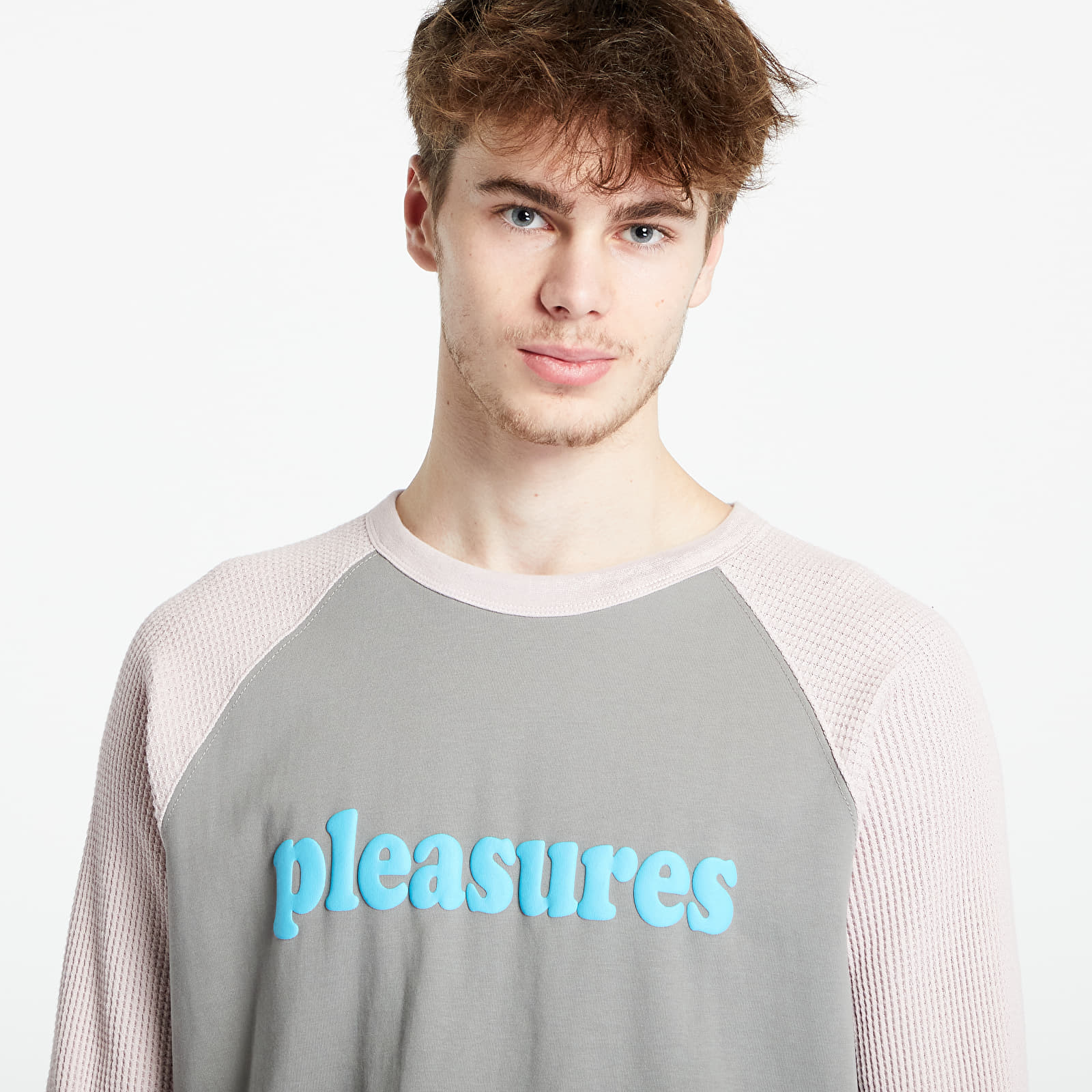 Tricou PLEASURES Intercourse Raglan Long Sleeve Grey - 1 | YEO