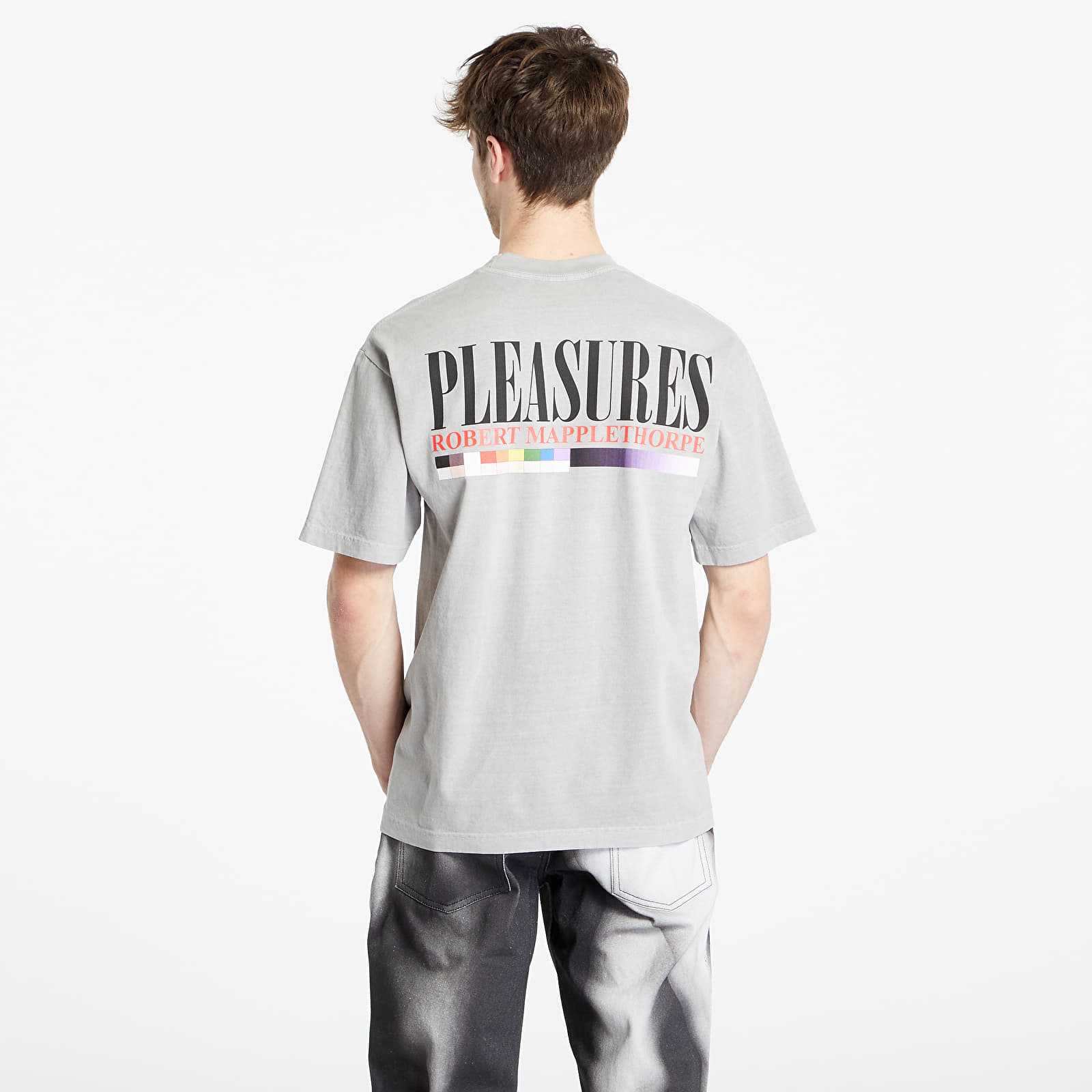 Koszulki PLEASURES Cross T-Shirt Grey