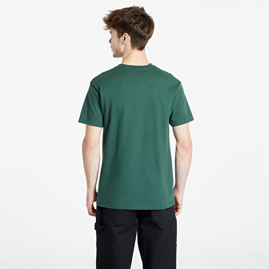 T shirts PLEASURES French Kiss T Shirt Hunter Green Footshop