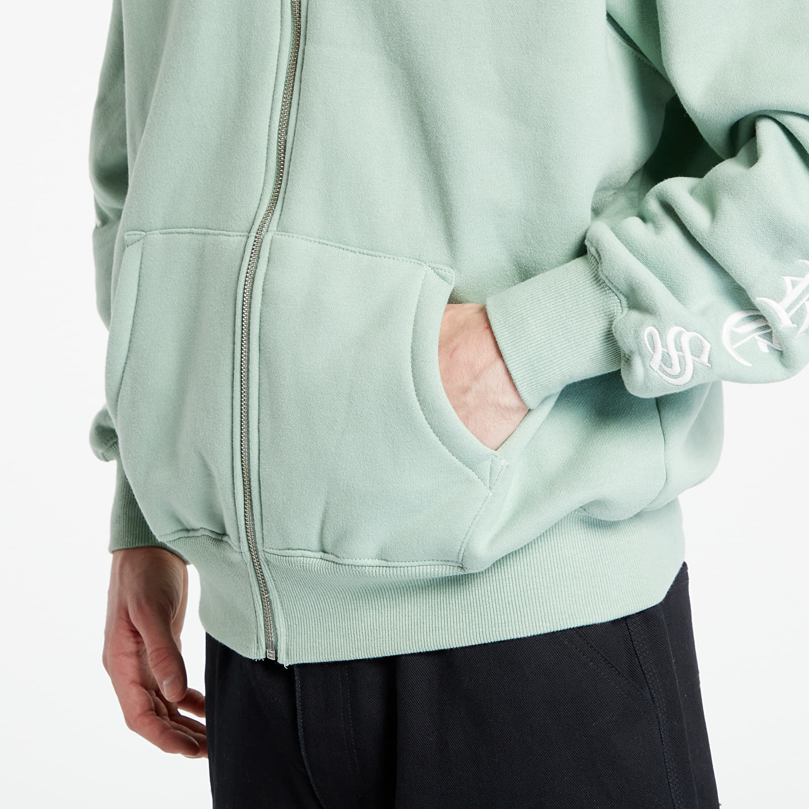 Hoodies and sweatshirts PLEASURES Oe Zip Up Hooded Sweatshirt