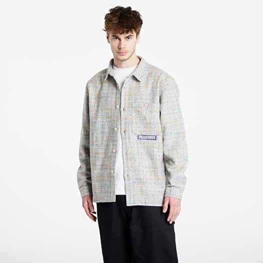 Hemd PLEASURES Periodic Work Shirt Grey