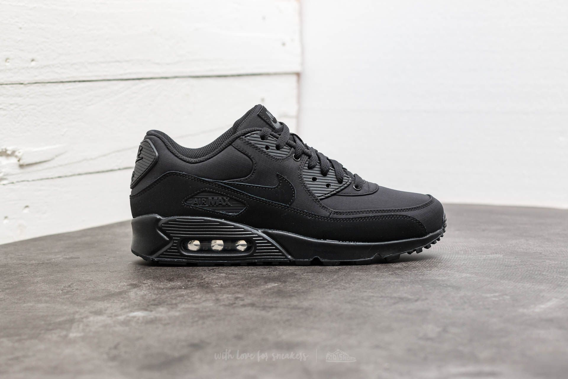 Scarpe uomo Nike Air Max 90 Essential Black/ Black-Black