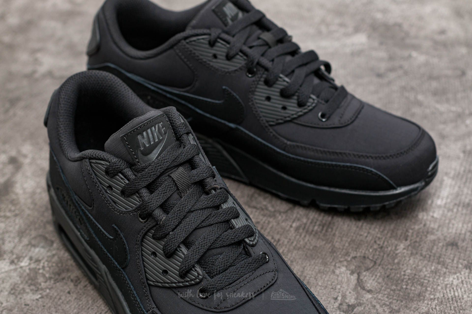 Scarpe uomo Nike Air Max 90 Essential Black/ Black-Black
