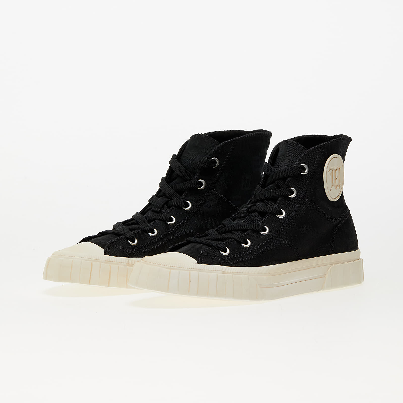 Frauen MISBHV Army Sneaker High Monogram Black