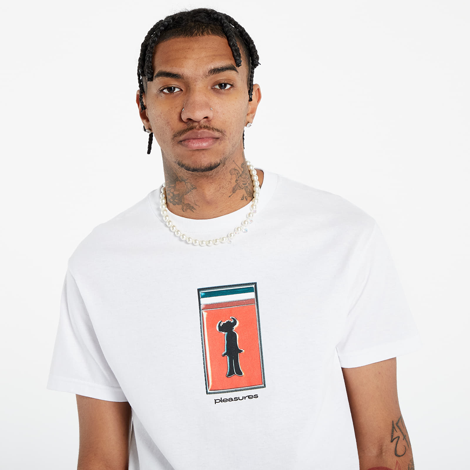 T-paidat PLEASURES x Jamiroquai Travelling T-Shirt White