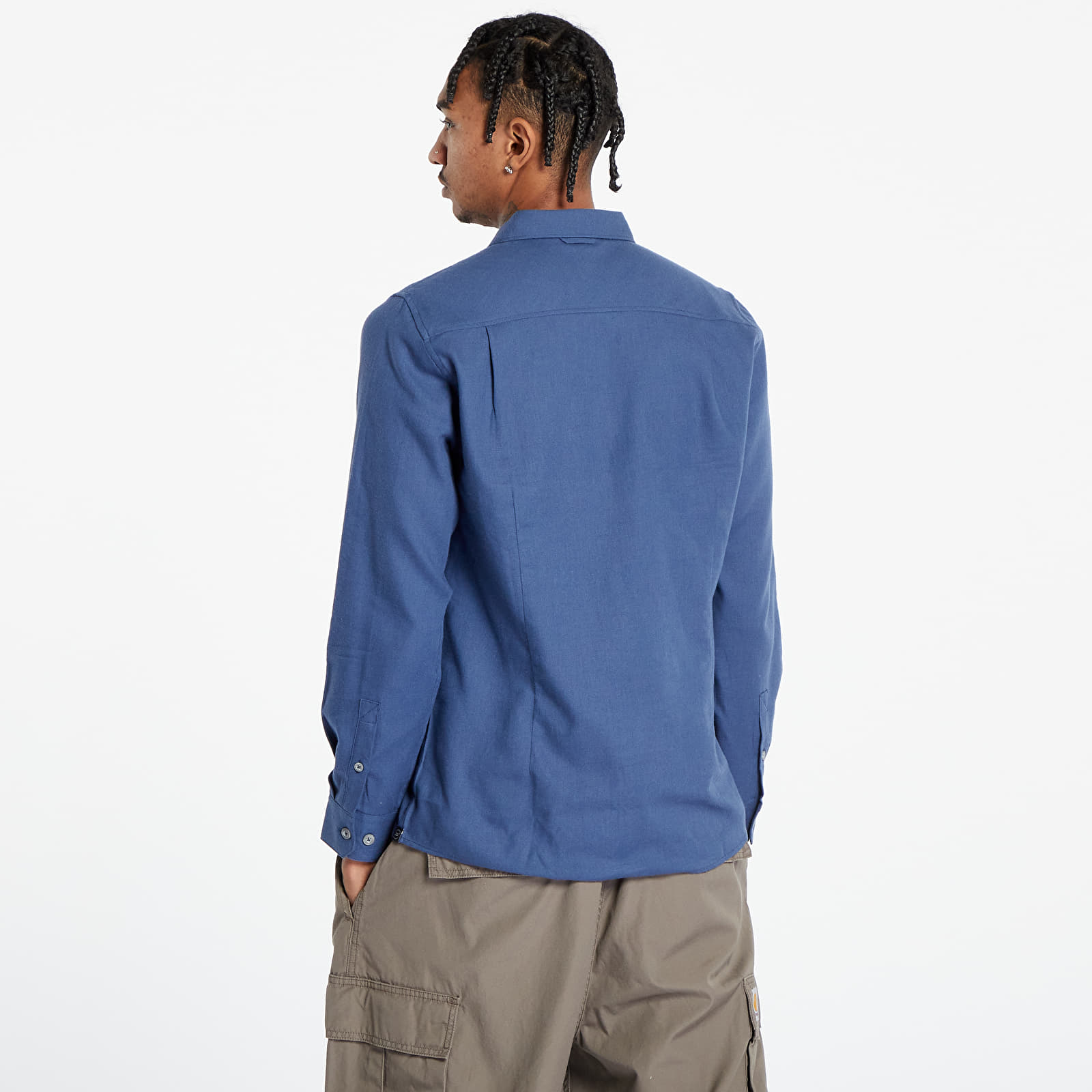 Košile Lundhags Ekren Solid Shirt Mid Blue