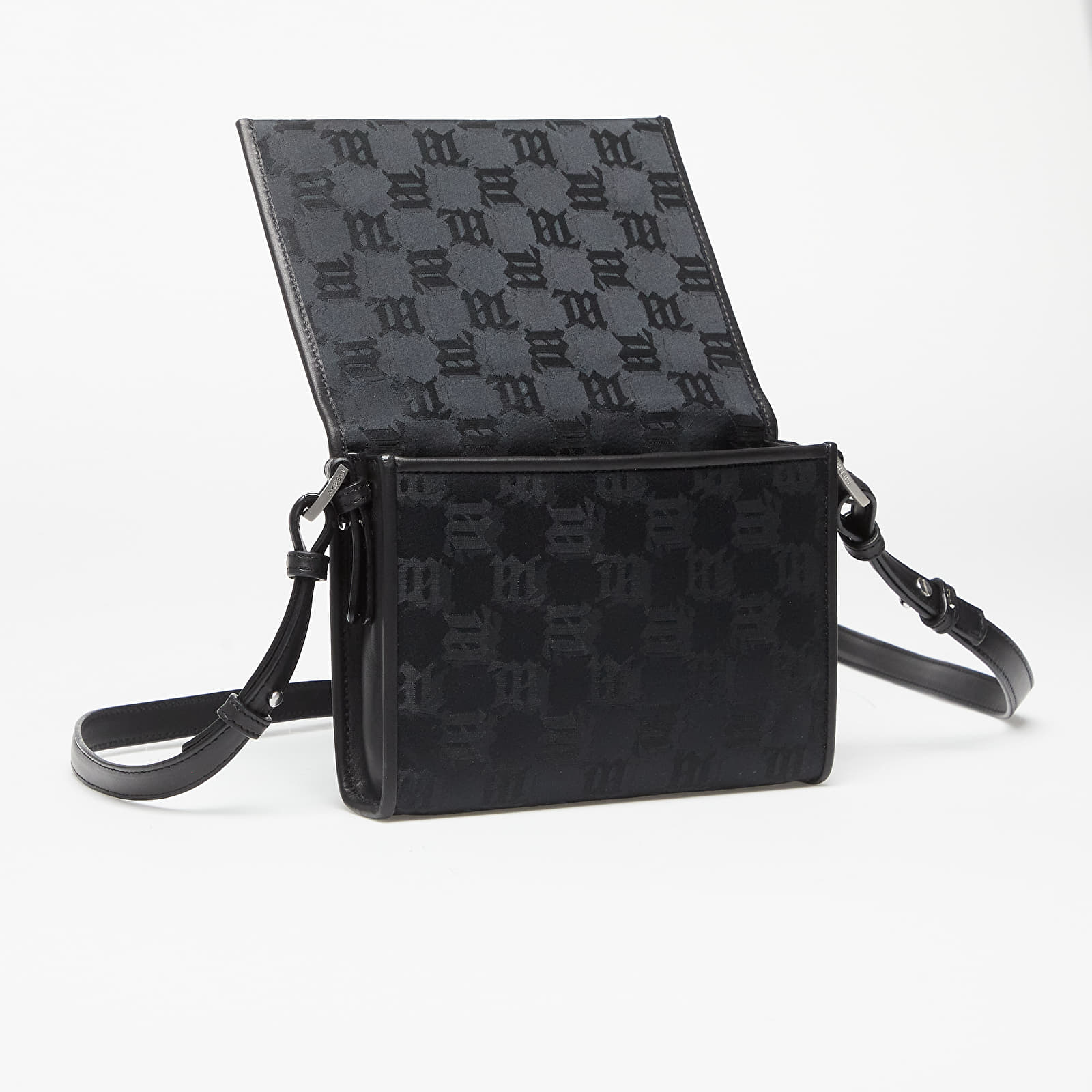 Torbice MISBHV Jacquard Monogram Phone Pouch Black
