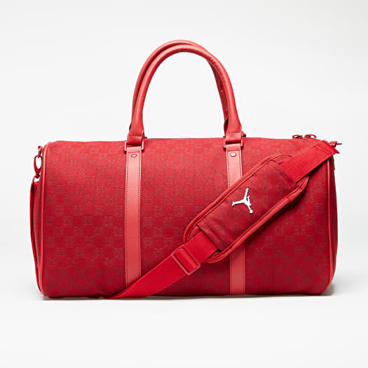 Red gucci duffle clearance