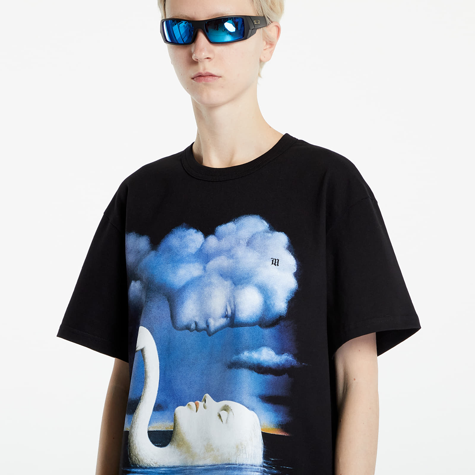 Pólók MISBHV La Donna Del Lago T-Shirt UNISEX Black